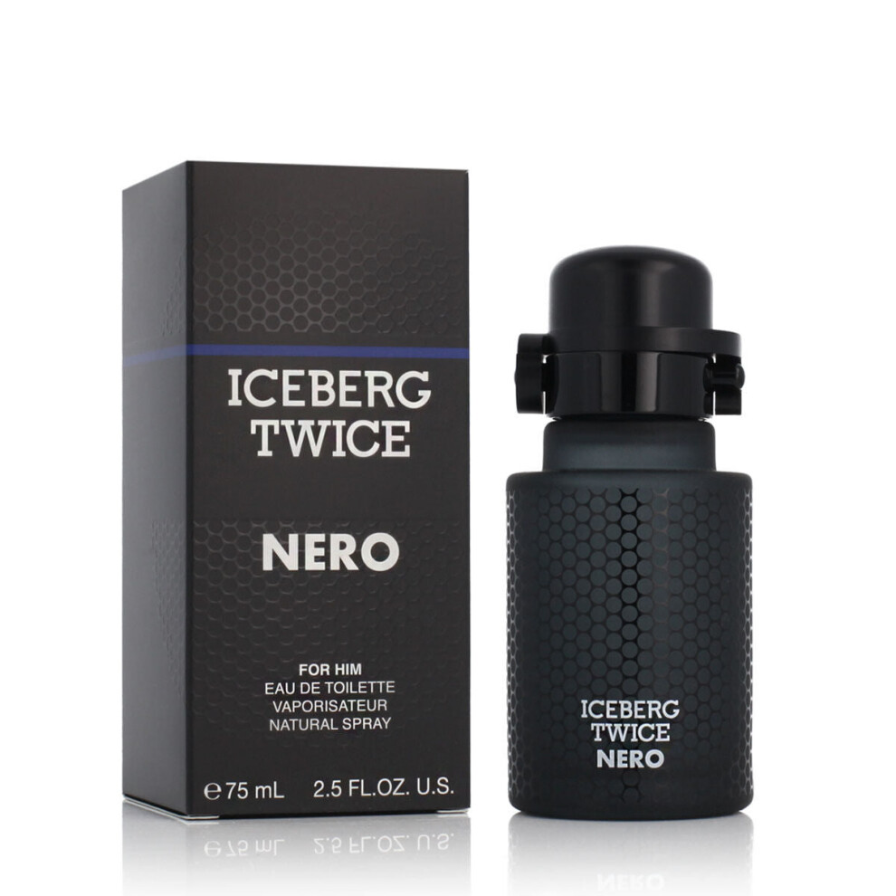 Iceberg Men's Perfume Edt Twice Nero For Him (75 Ml)