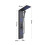 Living And Home Modern Wall Mount Shower Panel Tower System with LED Lights 5