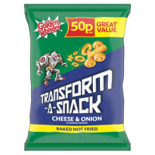 Golden Wonder Transform-A-Snack Cheese&Onion Fla Snacks27g(Pack of 30)