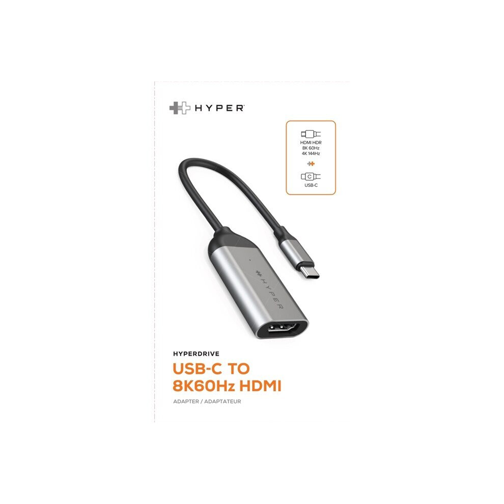 Targus HyperDrive USB-C to /4K1 (HDMI), Video Adapter, Silber - Bild 4