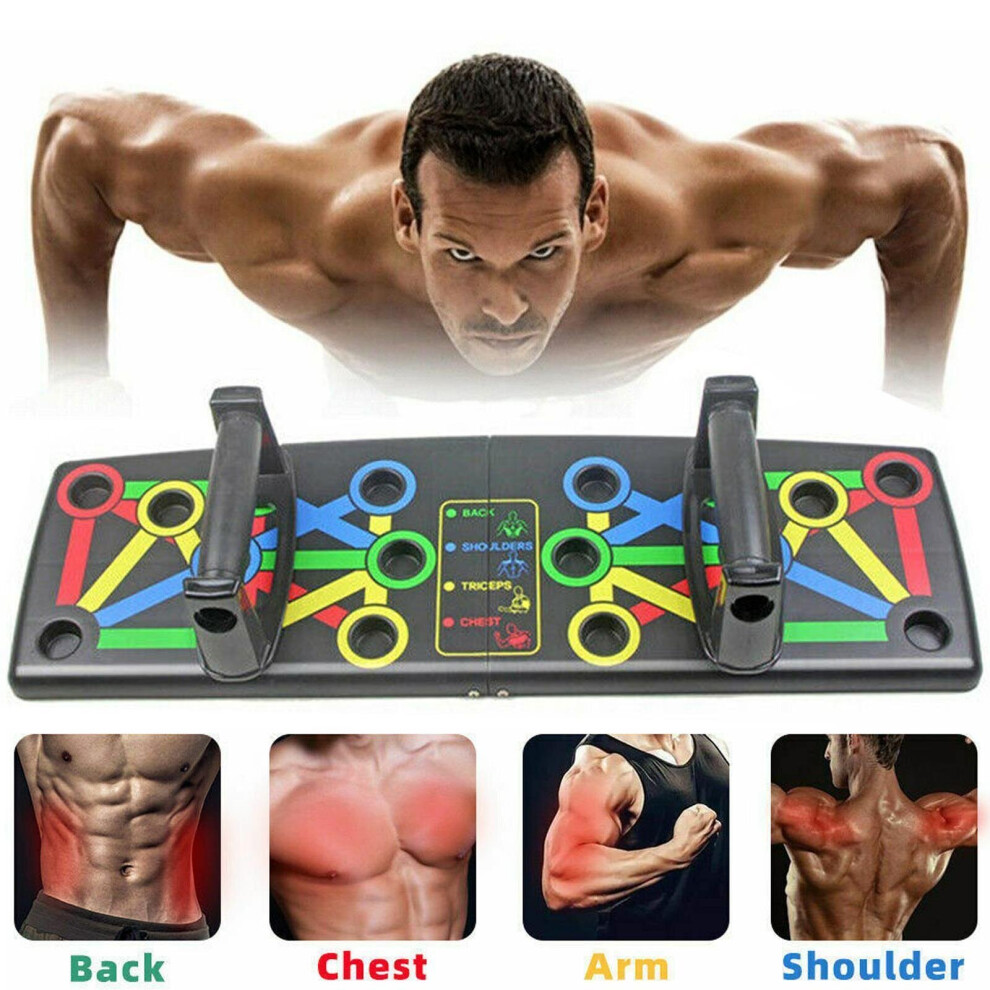 Foldable 14 in 1 Push Up Board 