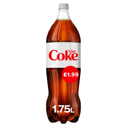 Coca Cola Diet Coke 1.75L (Pack of 6) 2