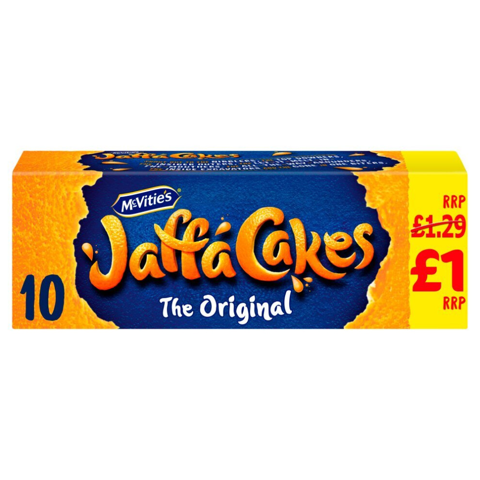 McVitie's Jaffa Cakes Original Biscuits 122g (Pack of 6)