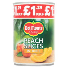 Del Monte Peach Slices in Juice 415g (Pack of 15)