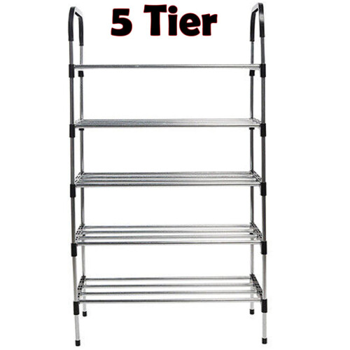 True Face (5 Tier) 4-5 Tier Metal Shoe Rack 1