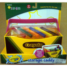 Crayola Bathtub Storage Caddy and Crayons
