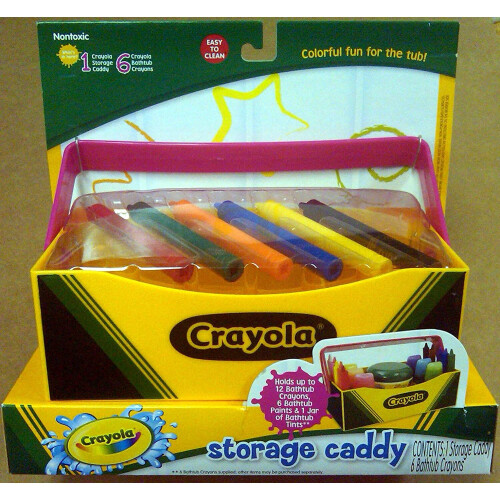 Crayola Crayola Bathtub Storage Caddy and Crayons