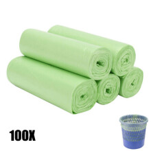 (100x(5Roll) Green) 15 Liter Biodegradable Trash Bags 100x(5Roll)