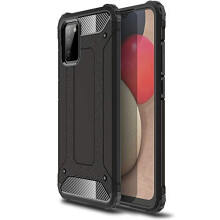 TECHGEAR Galaxy A02s Tough Armoured Case - ShockProof, Rugged, Sturdy, Heavy Duty Protective Impact Case Cover Designed for Samsung Galaxy A02s