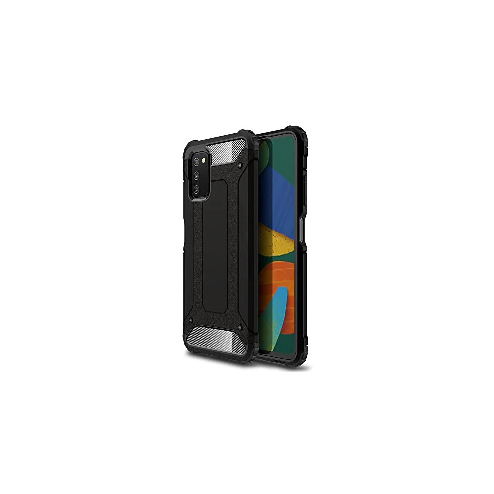 Techgear Galaxy A03s Tough Armoured Case - Shockproof, Rugged, Sturdy, Heavy Duty Protective Impact Case Cover Designed For Samsung Galaxy A03s