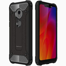 TECHGEAR Moto G7 Play Case [Tough Armoured] ShockProof Dual-Layer Protective Heavy Duty Tough Cover Compatible with Motorola Moto G7 Play - (Black)