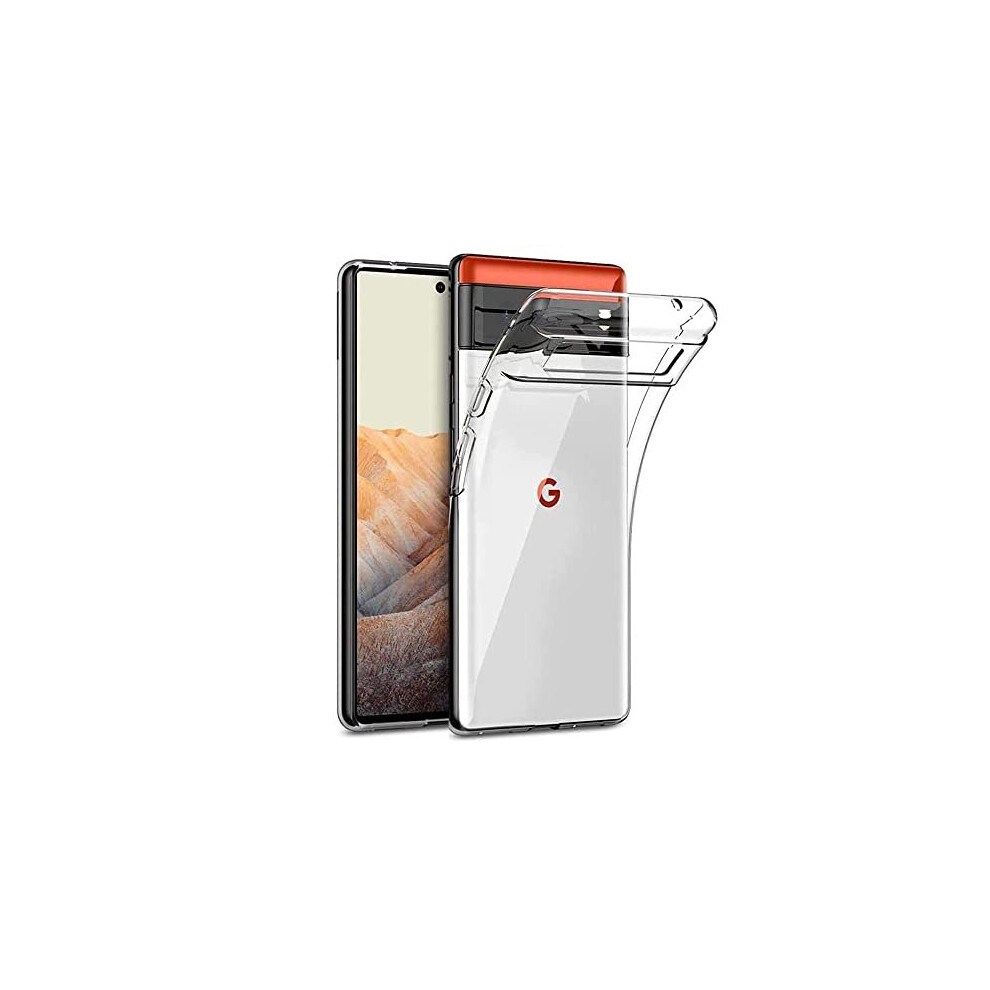 Techgear Pixel 7 Pro Clear Case [Airflex] Clear Slim & Protective, Flexible Soft Gel / Tpu Cover With Soft Touch Keys For Google Pixel 7 Pro Light