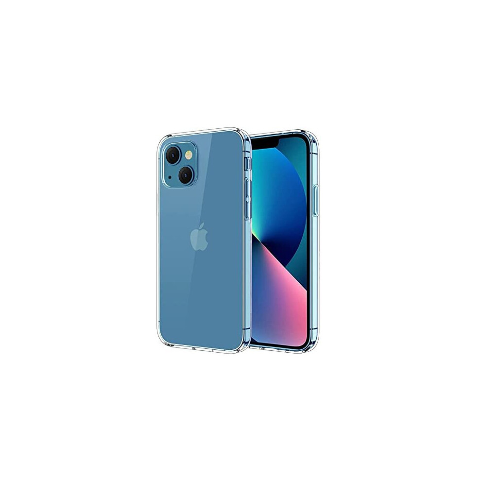 Techgear Iphone 14 Plus Clear Gel Case [Airflex] Crystal Clear Slim & Protective, Flexible Soft Gel / Tpu Cover With Soft Touch Keys Light