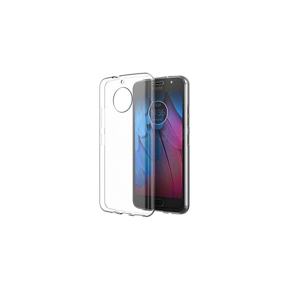 Techgear Moto G5s Case - [Airflex] Slim & Protective, Flexible Gel / Tpu Cover With Soft Touch Keys Compatible With Motorola Moto G5s Light