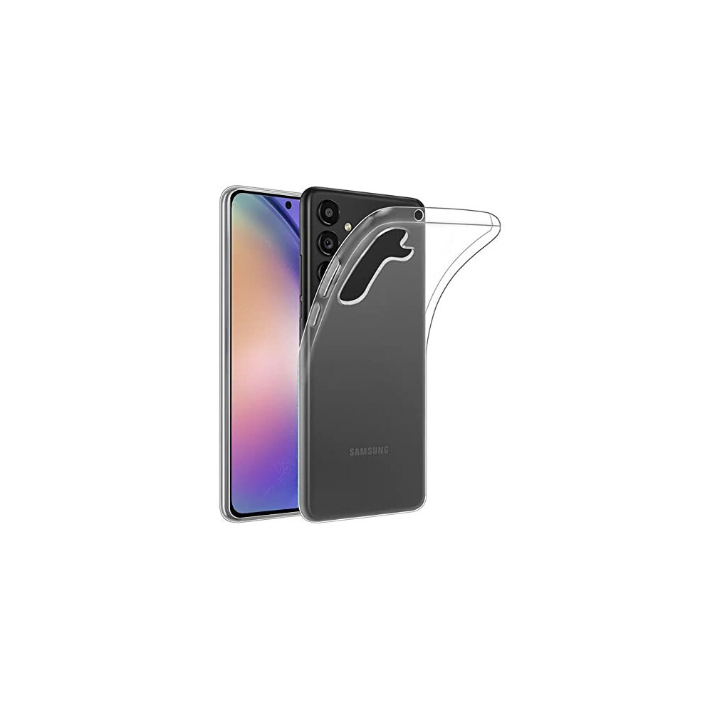 Techgear Samsung Galaxy A54 5G Clear Case [Airflex] Crystal Clear Slim & Protective, Flexible Soft Gel / Tpu Cover With Soft Touch Keys Light 5056284464200