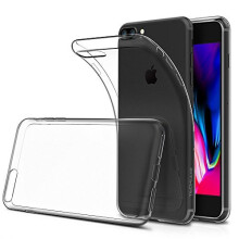 TECHGEAR Apple iPhone 8 Plus, iPhone 7 Plus Case - [AirFlex] Slim & Light, Protective, Flexible Gel / TPU Cover with Soft Touch Keys
