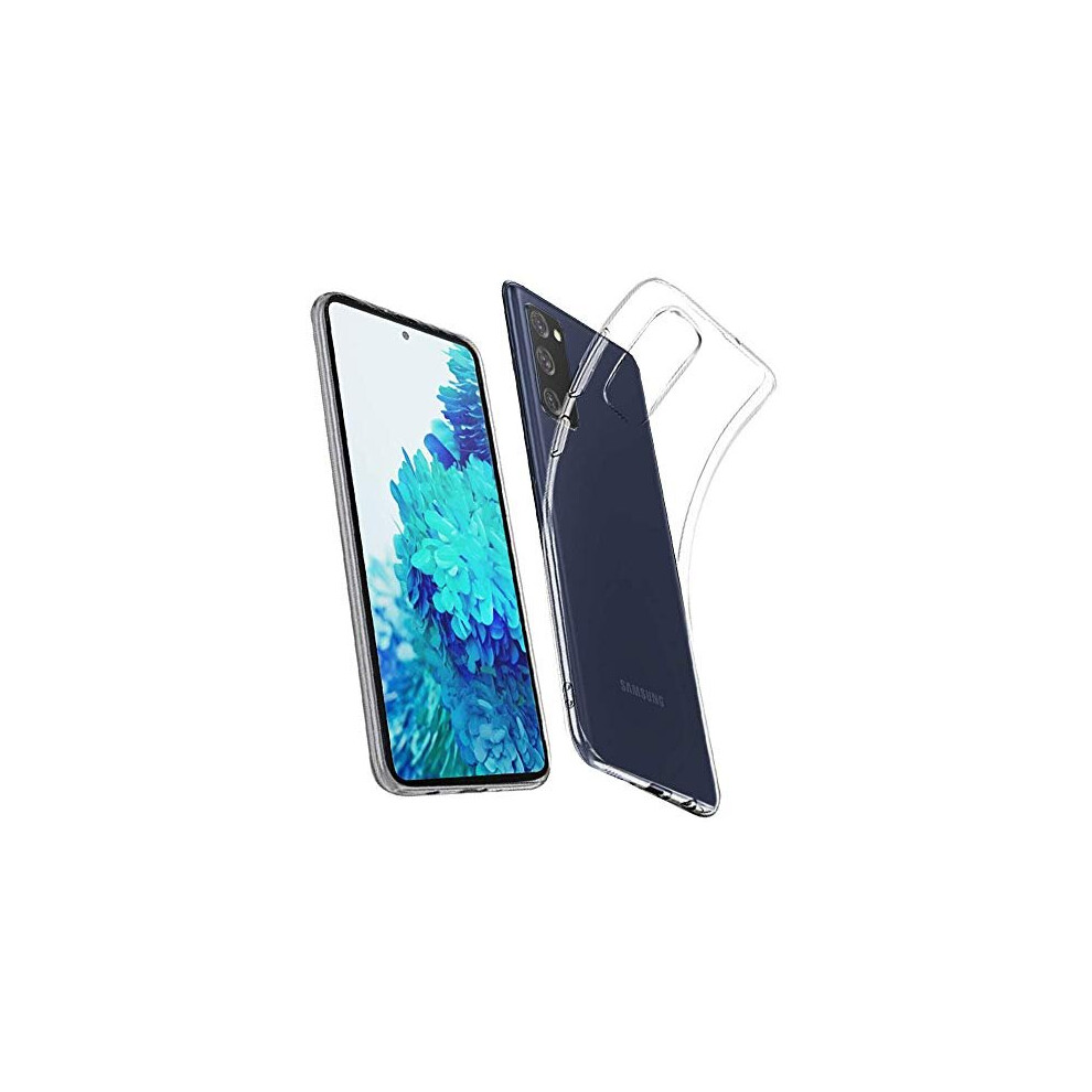 Techgear Samsung Galaxy S20 Fe Clear Case [Airflex] Crystal Clear Slim & Protective, Flexible Soft Gel / Tpu Cover With Soft Touch Keys Light