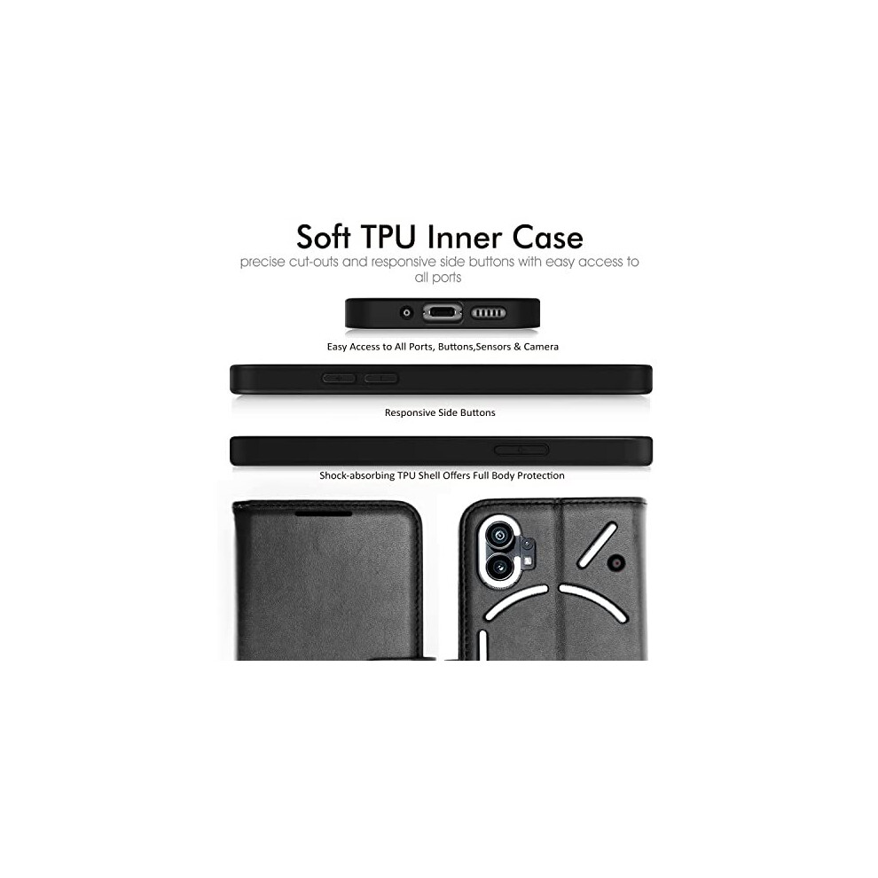 black--techgear-for-nothing-phone-1-pu-leather-wallet-case--flip-protective-cover-with-wallet-card-holder--stand-and-wrist-strap