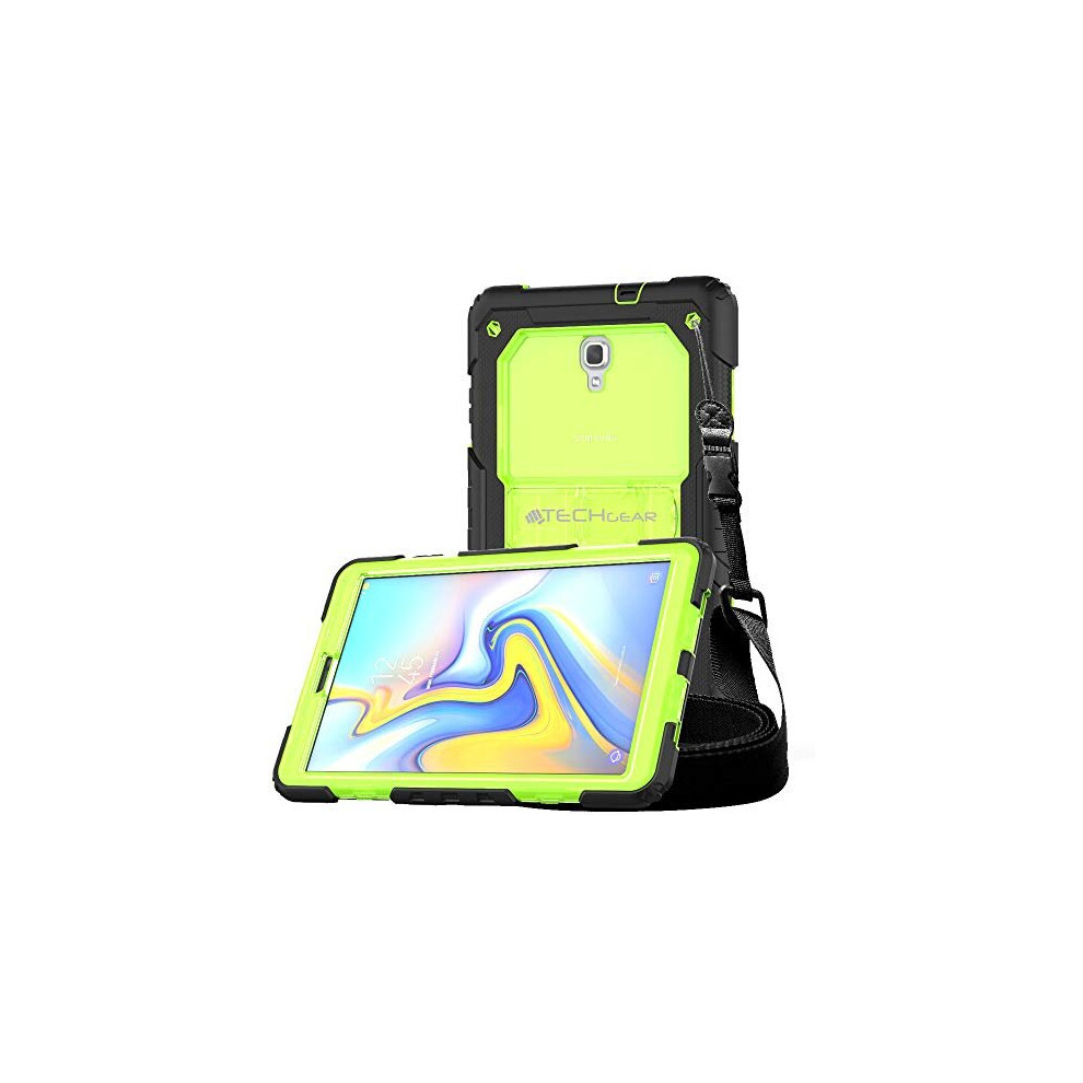 TECHGEAR VANGUARD Case fits Samsung Galaxy Tab A 10.5" (SM-T590) - HEAVY DUTY Armour Shock Proof Survival Case with Stand and Shoulder Strap