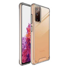 TECHGEAR Galaxy S20 FE Case [Fusion HD] Shockproof, Anti-Scratch, Slim & Light, Hybrid Drop Protection, Fused Gel Bumper & Clear Hard Back Case Cover