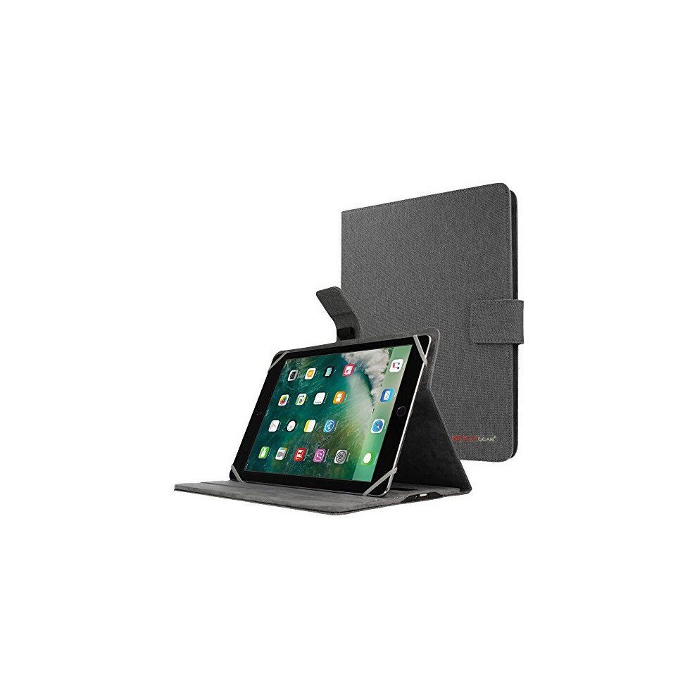 TECHGEAR PowerSuit Folio Case for Apple iPad 9.7" Protective Case Cover with Built in 4000mah Power Bank and Stand - Fits Apple iPad with 9.7" screen