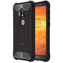 TECHGEAR Moto E5 Play Case [Tough Armoured] ShockProof, Dual-Layer, Protective, Heavy Duty, Tough Cover Compatible with UK Motorola Moto E5 Play