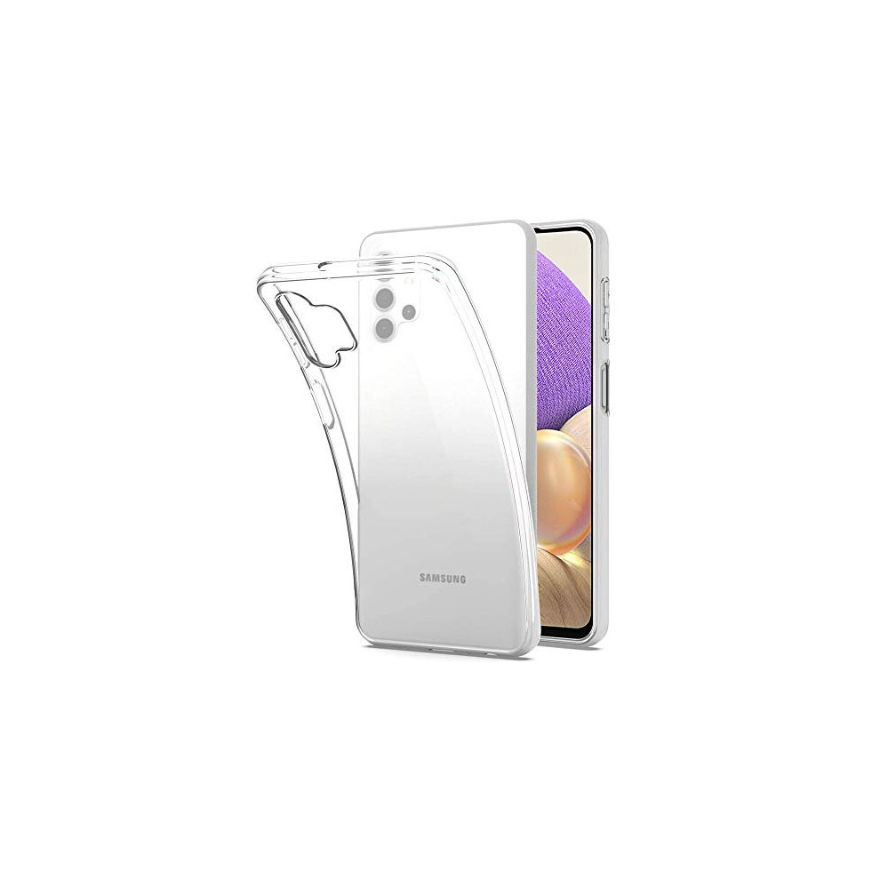 Techgear Samsung Galaxy A13 Clear Case [Airflex] Crystal Clear Slim & Protective, Flexible Soft Gel / Tpu Cover With Soft Touch Keys Light