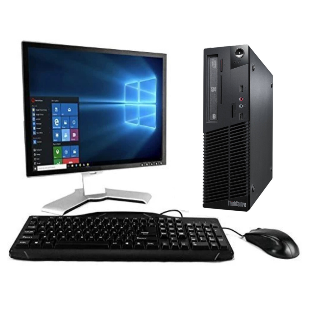 FCS LENOVO PC Bundle - Intel Core i3 8GB RAM 500GB+240GB SSD