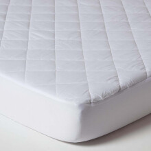 (60 x 120 cm) Cot Bed Quilted Waterproof Mattress Protector, Pack of 2