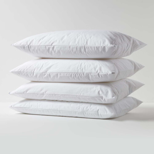 Homescapes (Standard Size - Pack of 4) Waterproof Pillow Protectors 1