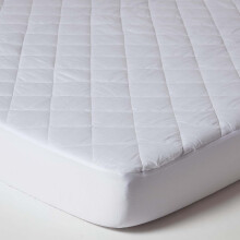 (Single (90 x 190 cm)) Quilted Waterproof Mattress Protector