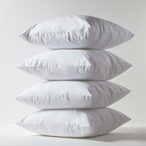 Homescapes (65 x 65 cm - Pack of 4) Waterproof Pillow Protectors 1