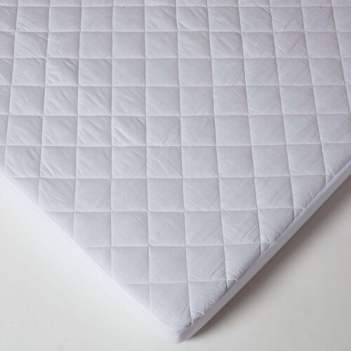 Homescapes (Euro Single (90 x 200 cm)) Quilted Waterproof Mattress Protector 2