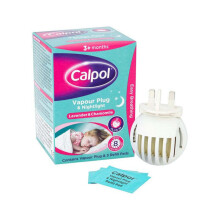 Calpol 3 Refills Vapour Plug In Machine & Nightlight - Lavender & Chamomile