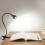 (Silver, White) LED Flexible Reading Light USB Power Clip-on Beside Bed Desk Table Lamp 5