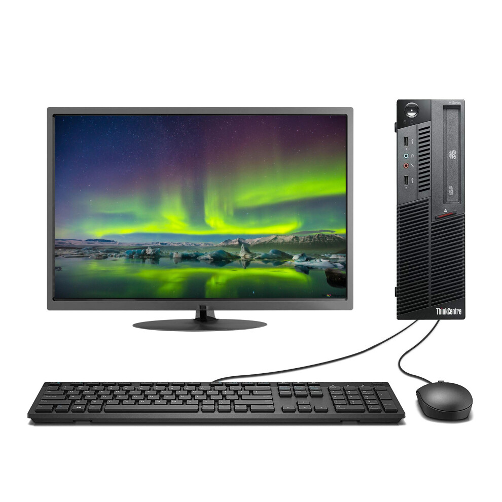 Fcs Fast Gaming Lenovo Bundle Tower Pc Full Set Computer System Core I7 16Gb 1Tb Gt730