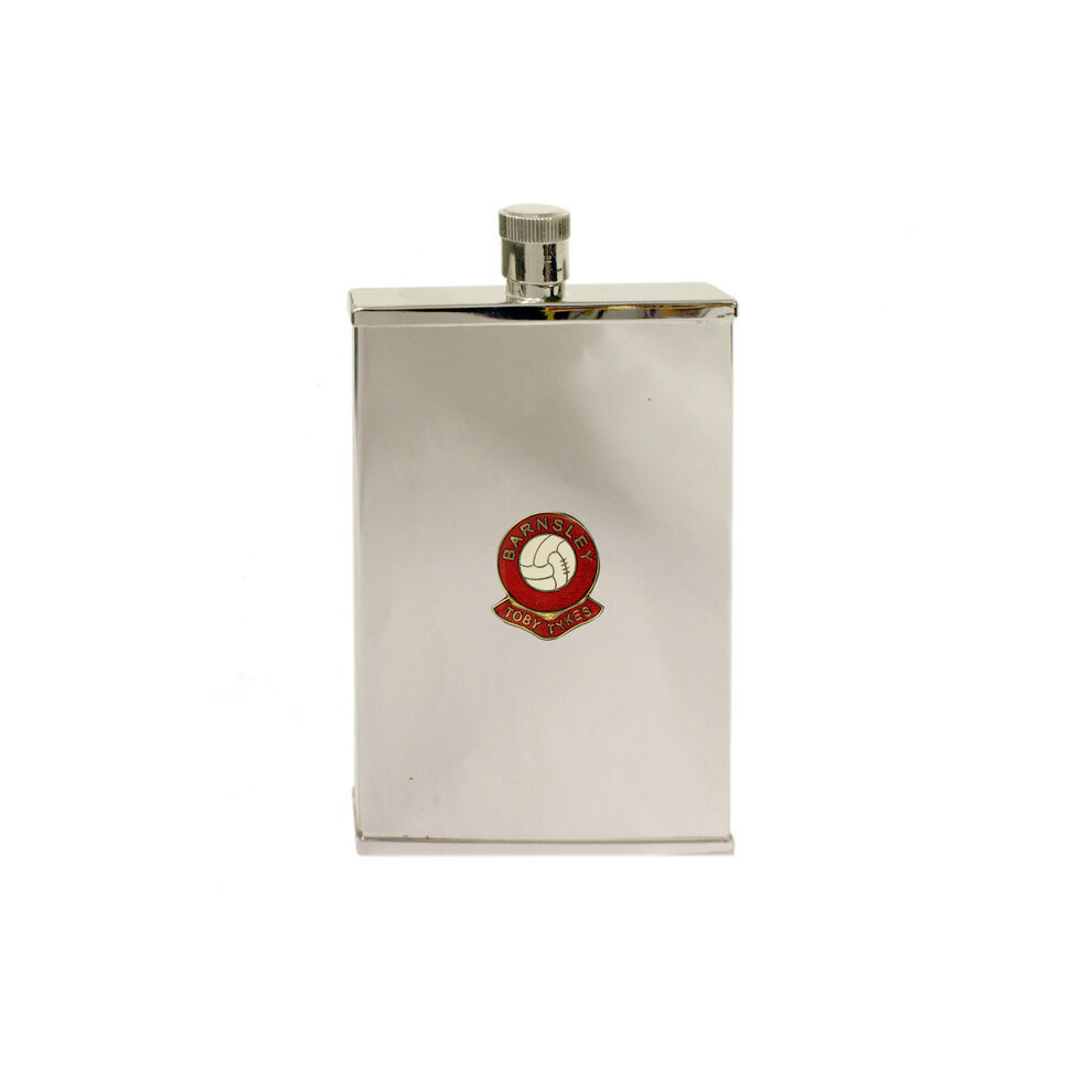 Barnsley football club slim pocket flask