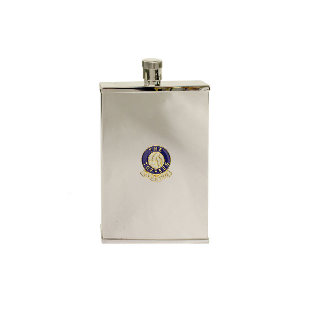 Everton football club slim pocket flask