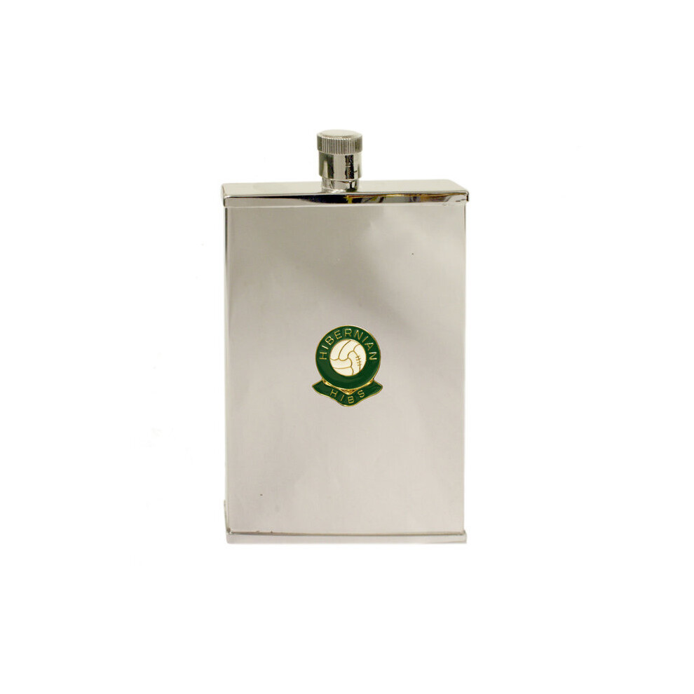 Hibernian football club slim pocket flask