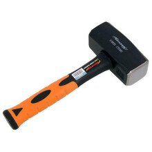 Heavy Duty 2kg 4lb Fibreglass Handle Sledge Club Lump Hammer New 0282