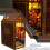 3D hölzerne Puzzles Buchstütze Buch Nook Dekor Gasse einfügen DIY Modell 4