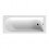 NES Home Single Ended Bath Tub Rectangular 1800mm x 800mm White Acrylic with Legs 2