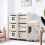 Living And Home Kids Cute Toys Storage Rack Floor Standing Train 2
