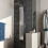 Living And Home Stainless Steel Exposed Thermostatic Shower Tower Panel 2