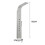 Living And Home Stainless Steel Exposed Thermostatic Shower Tower Panel 6