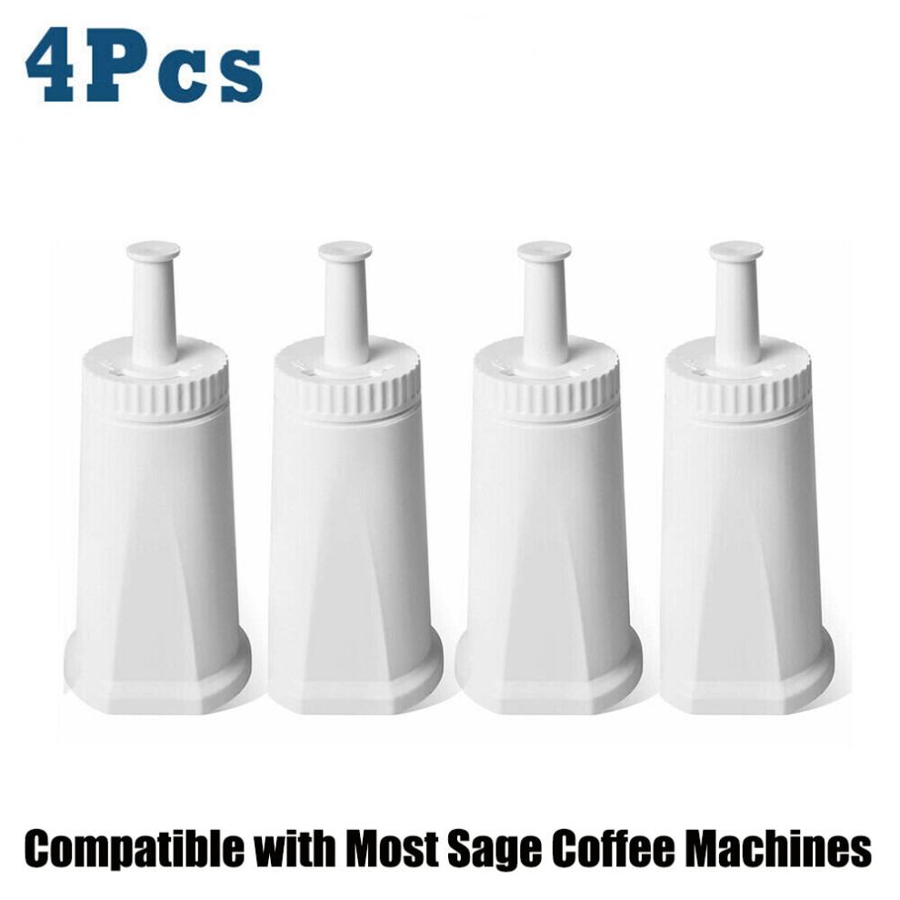 4X Water Filter Cartridges for Sage Barista Espresso Coffee Machine