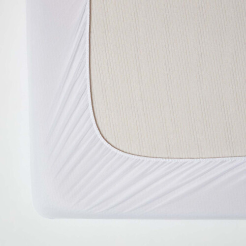 Homescapes (Small Double (120 x 190 cm)) Waterproof Terry Towelling Mattress Protector 1