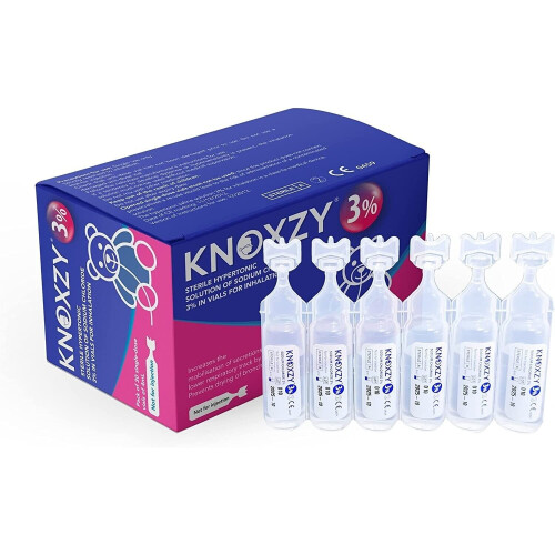 3% Hypertonic Sterile Saline Inhalation Solution - 30X4ml Dose Saline 2