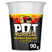 Pot Noodle Bombay Bad Boy 90g (Pack of 12)