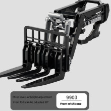 (Accessory-Black-03) Control Alloy Remote Tractor Sliding Toy For 46 Years Old Boys  24g Alloy Gift